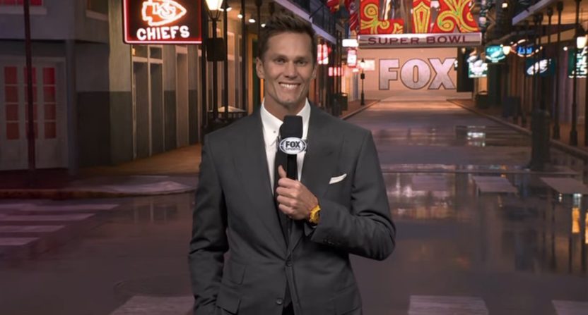 Tom Brady at Super Bowl